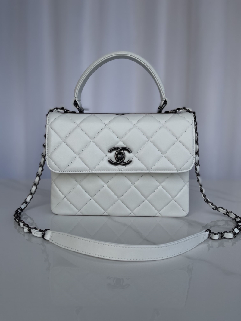 Ch**el top handle bags